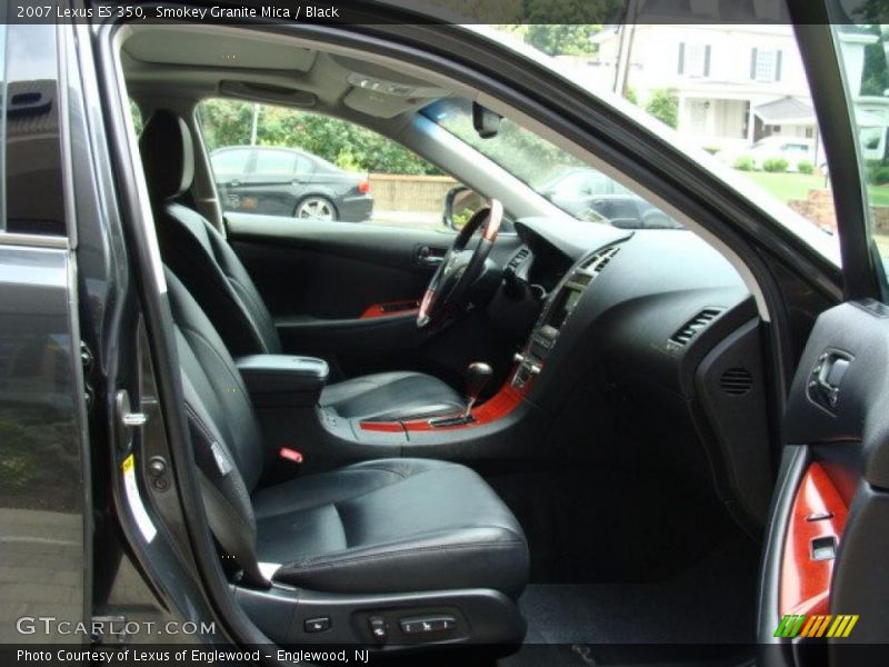 Smokey Granite Mica / Black 2007 Lexus ES 350