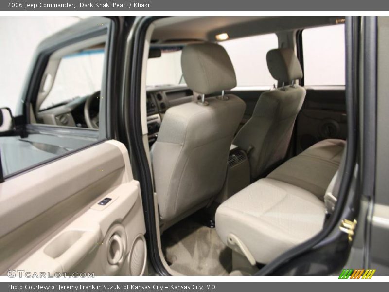 Dark Khaki Pearl / Khaki 2006 Jeep Commander