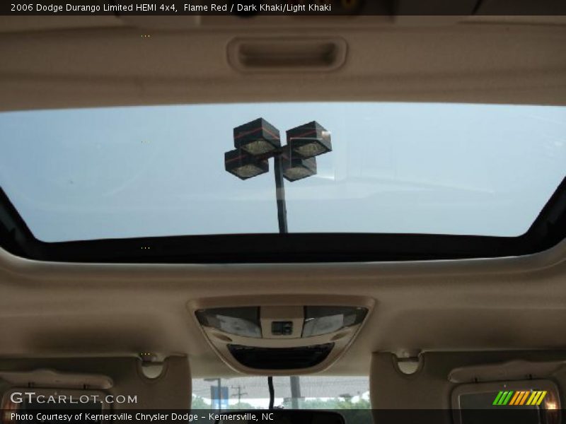 Flame Red / Dark Khaki/Light Khaki 2006 Dodge Durango Limited HEMI 4x4