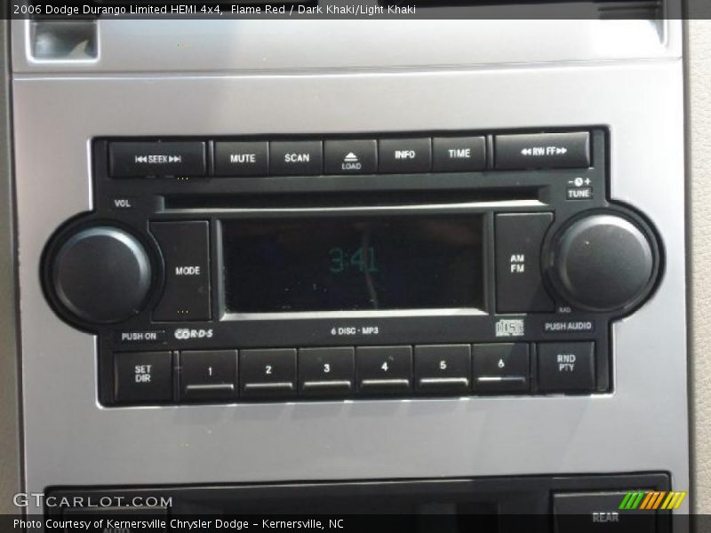 Flame Red / Dark Khaki/Light Khaki 2006 Dodge Durango Limited HEMI 4x4