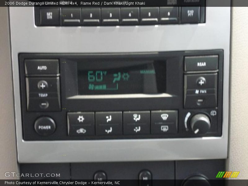 Flame Red / Dark Khaki/Light Khaki 2006 Dodge Durango Limited HEMI 4x4