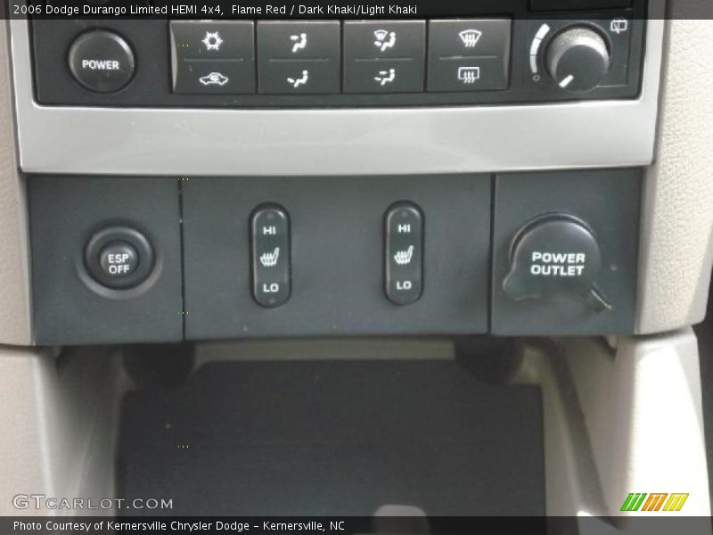 Flame Red / Dark Khaki/Light Khaki 2006 Dodge Durango Limited HEMI 4x4