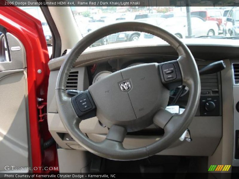 Flame Red / Dark Khaki/Light Khaki 2006 Dodge Durango Limited HEMI 4x4