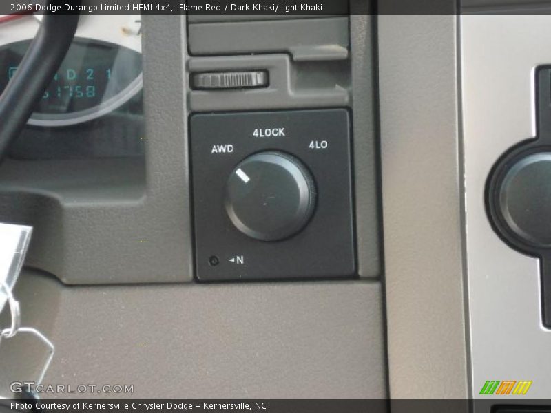 Flame Red / Dark Khaki/Light Khaki 2006 Dodge Durango Limited HEMI 4x4