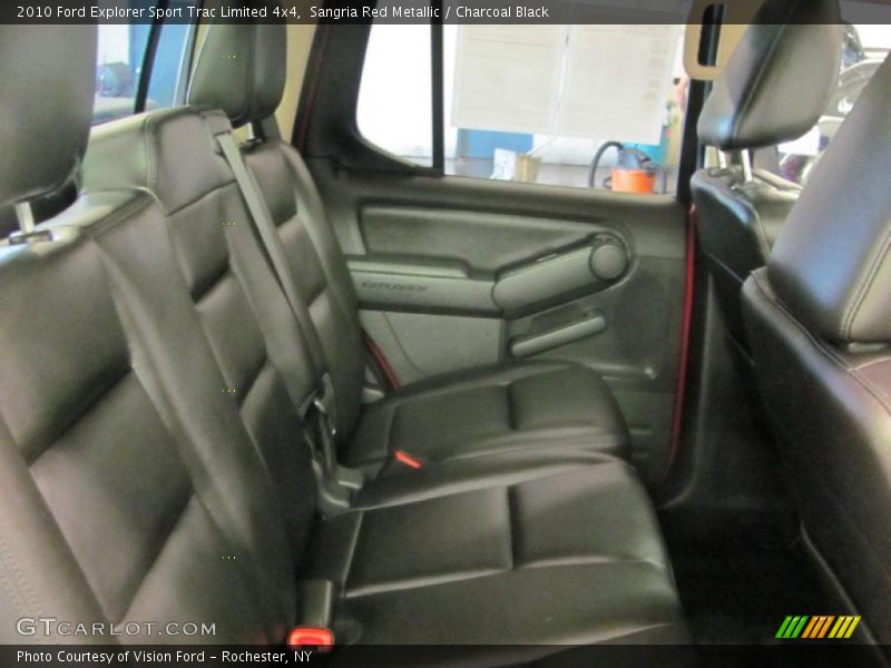 Sangria Red Metallic / Charcoal Black 2010 Ford Explorer Sport Trac Limited 4x4
