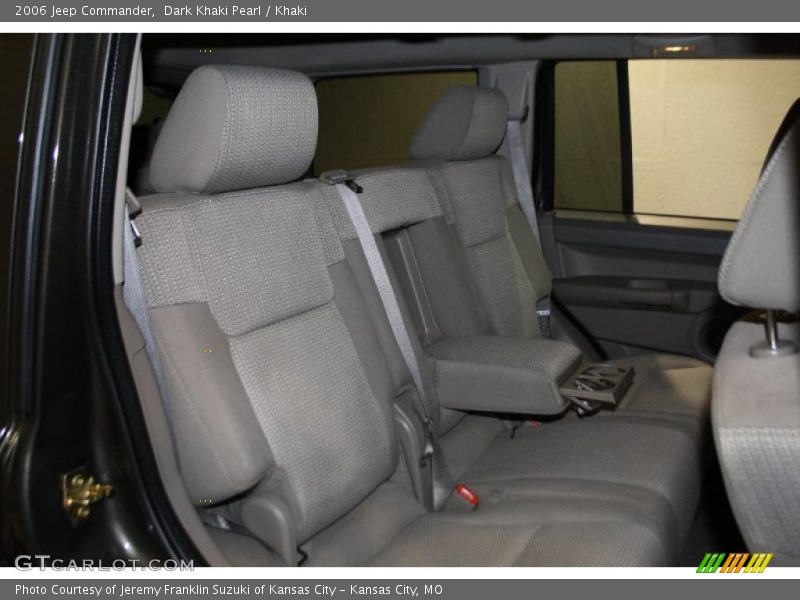 Dark Khaki Pearl / Khaki 2006 Jeep Commander