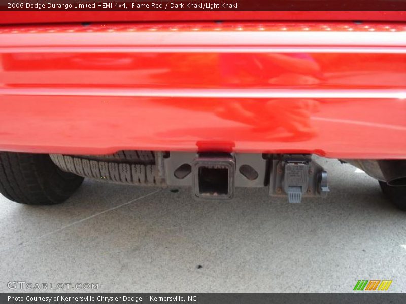 Flame Red / Dark Khaki/Light Khaki 2006 Dodge Durango Limited HEMI 4x4