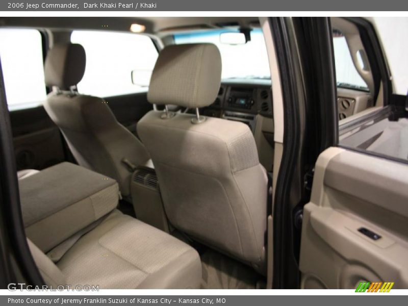 Dark Khaki Pearl / Khaki 2006 Jeep Commander