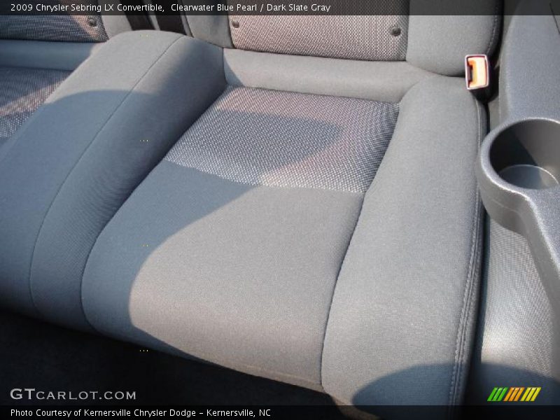 Clearwater Blue Pearl / Dark Slate Gray 2009 Chrysler Sebring LX Convertible
