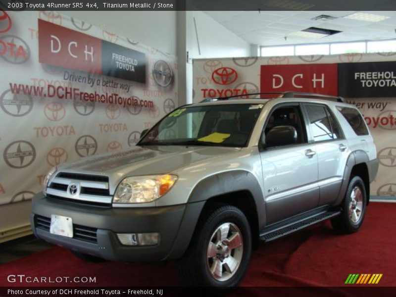 Titanium Metallic / Stone 2003 Toyota 4Runner SR5 4x4