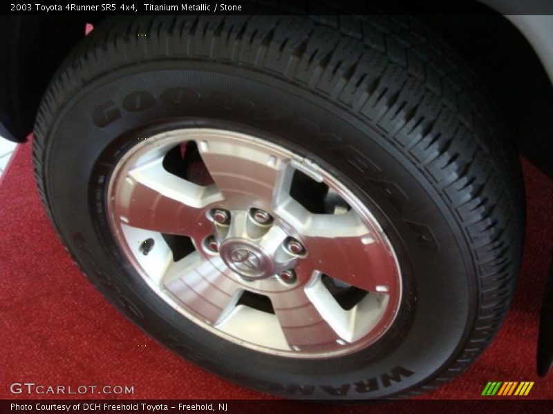Titanium Metallic / Stone 2003 Toyota 4Runner SR5 4x4