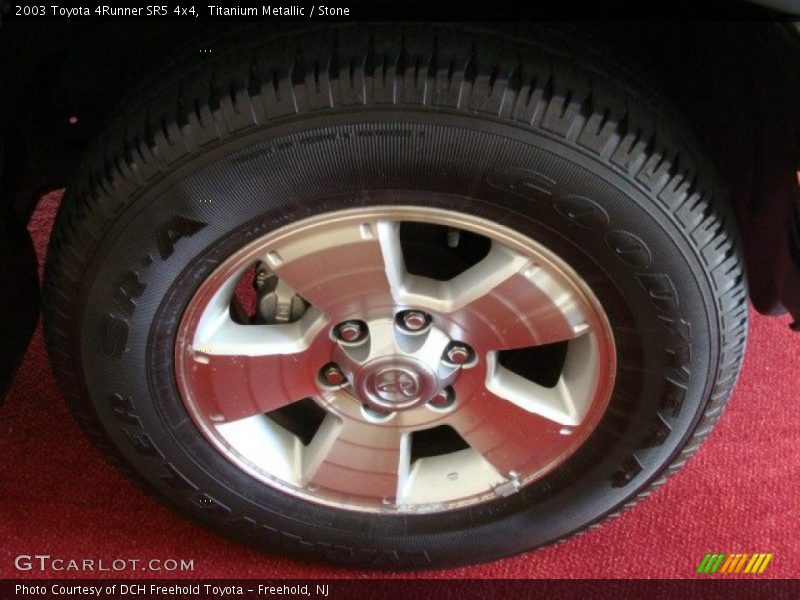 Titanium Metallic / Stone 2003 Toyota 4Runner SR5 4x4