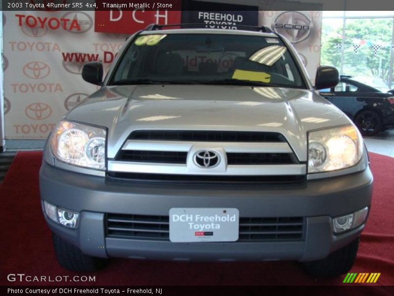 Titanium Metallic / Stone 2003 Toyota 4Runner SR5 4x4