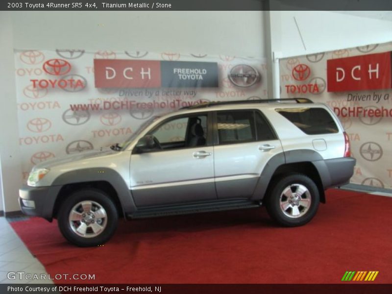 Titanium Metallic / Stone 2003 Toyota 4Runner SR5 4x4