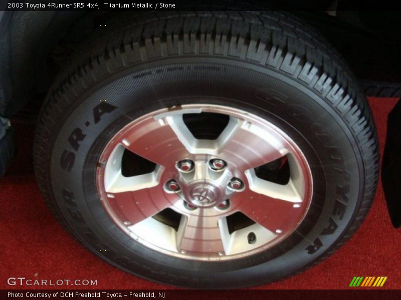 Titanium Metallic / Stone 2003 Toyota 4Runner SR5 4x4
