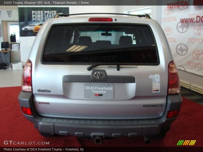 Titanium Metallic / Stone 2003 Toyota 4Runner SR5 4x4