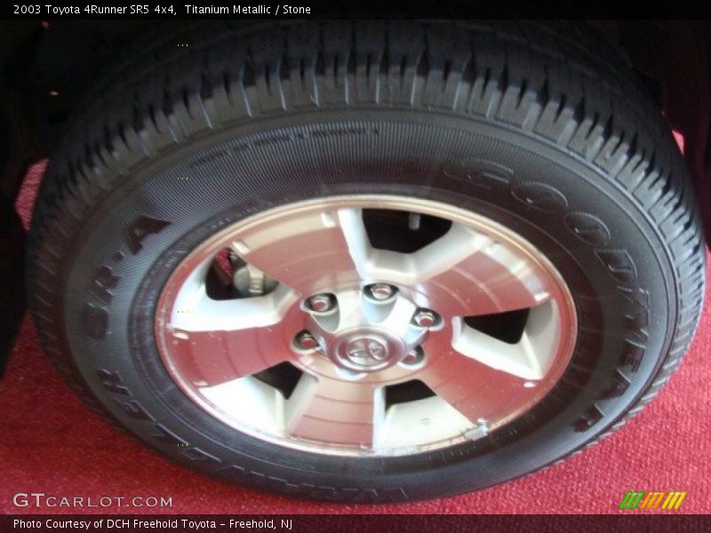 Titanium Metallic / Stone 2003 Toyota 4Runner SR5 4x4