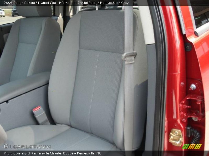 Inferno Red Crystal Pearl / Medium Slate Gray 2006 Dodge Dakota ST Quad Cab