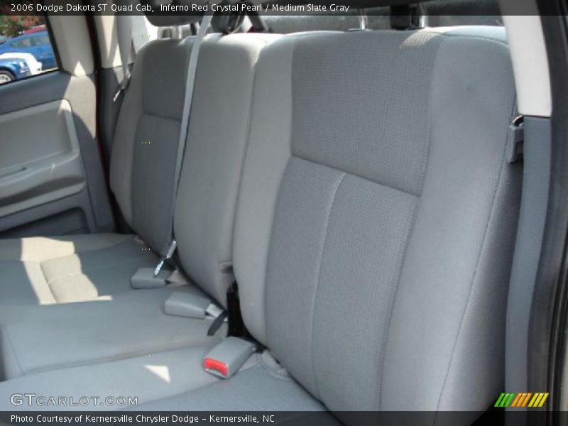Inferno Red Crystal Pearl / Medium Slate Gray 2006 Dodge Dakota ST Quad Cab