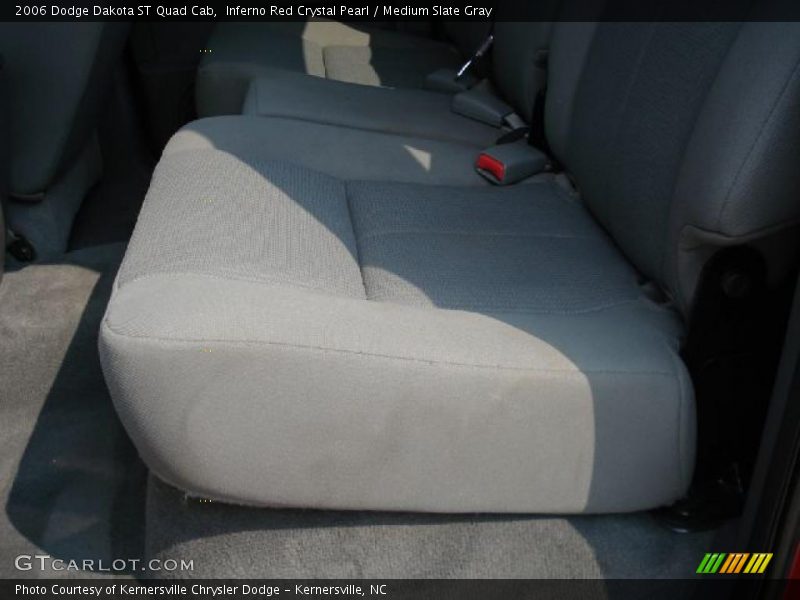 Inferno Red Crystal Pearl / Medium Slate Gray 2006 Dodge Dakota ST Quad Cab
