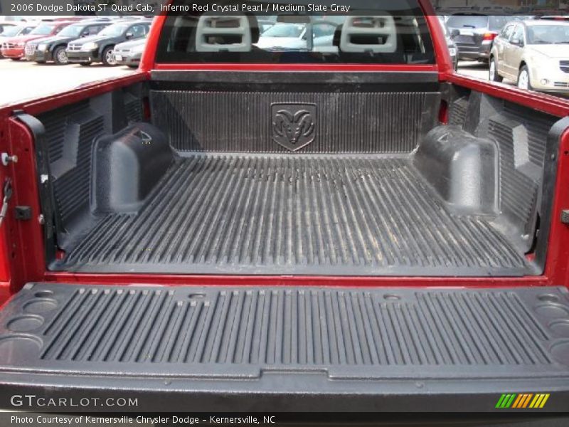 Inferno Red Crystal Pearl / Medium Slate Gray 2006 Dodge Dakota ST Quad Cab