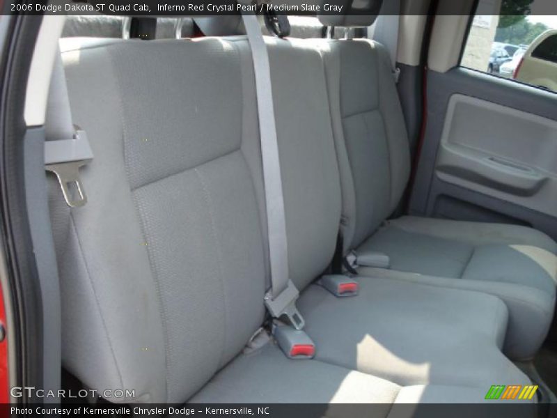 Inferno Red Crystal Pearl / Medium Slate Gray 2006 Dodge Dakota ST Quad Cab