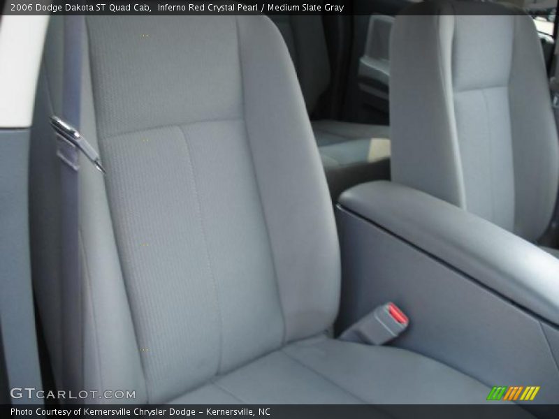 Inferno Red Crystal Pearl / Medium Slate Gray 2006 Dodge Dakota ST Quad Cab
