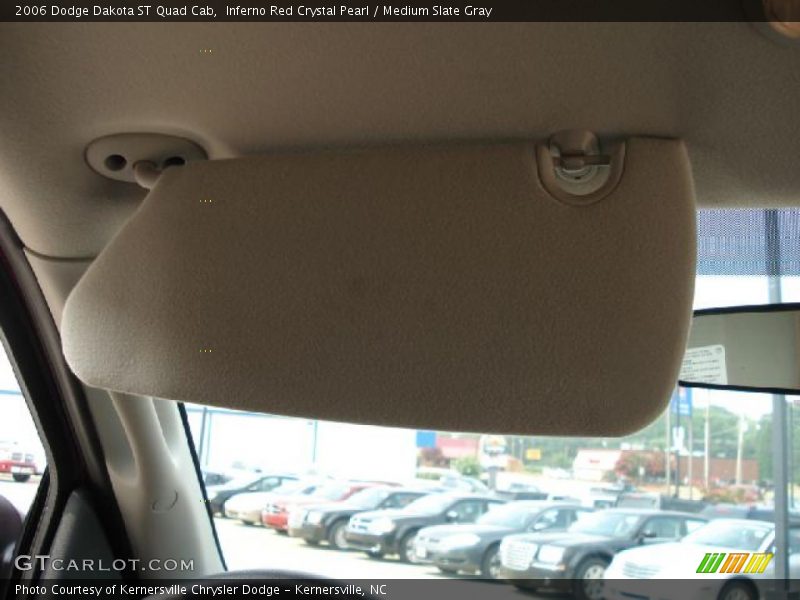 Inferno Red Crystal Pearl / Medium Slate Gray 2006 Dodge Dakota ST Quad Cab