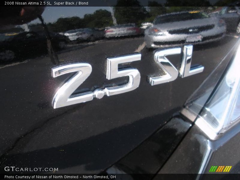 Super Black / Blond 2008 Nissan Altima 2.5 SL