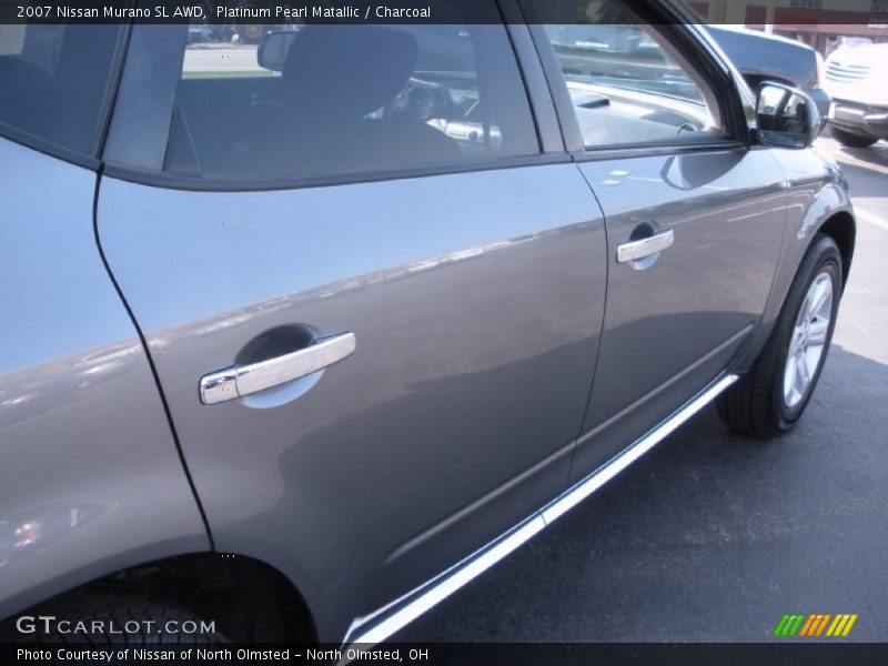 Platinum Pearl Matallic / Charcoal 2007 Nissan Murano SL AWD