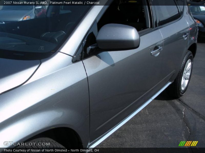 Platinum Pearl Matallic / Charcoal 2007 Nissan Murano SL AWD
