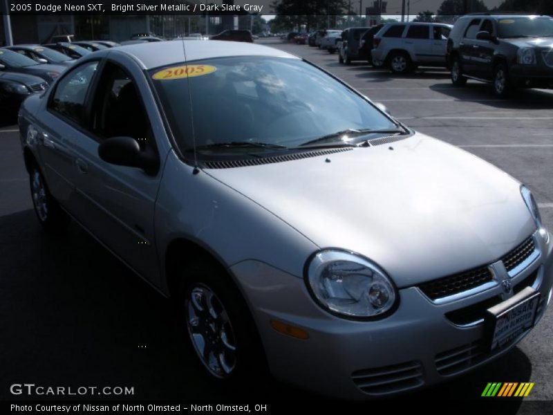 Bright Silver Metallic / Dark Slate Gray 2005 Dodge Neon SXT