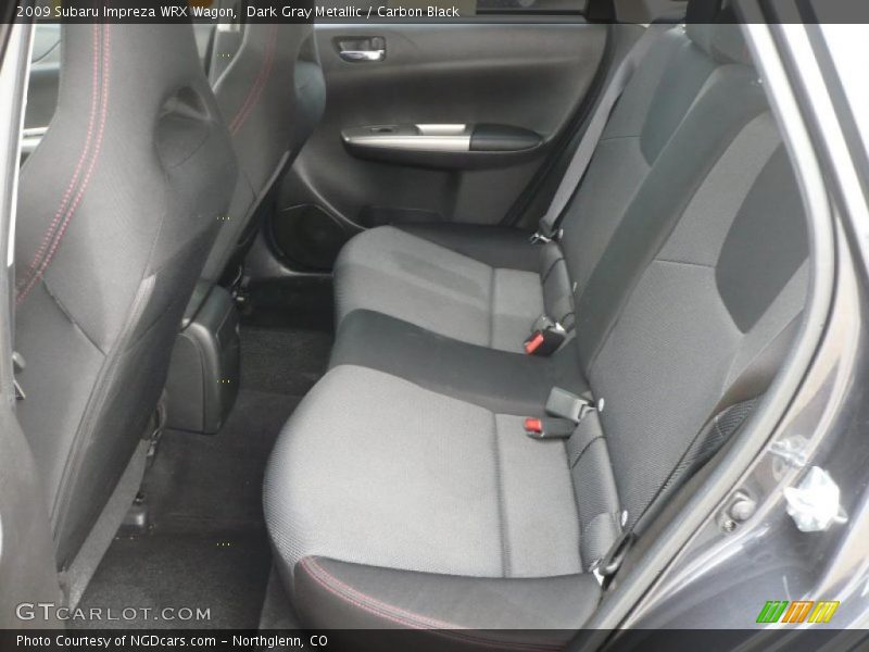 Dark Gray Metallic / Carbon Black 2009 Subaru Impreza WRX Wagon