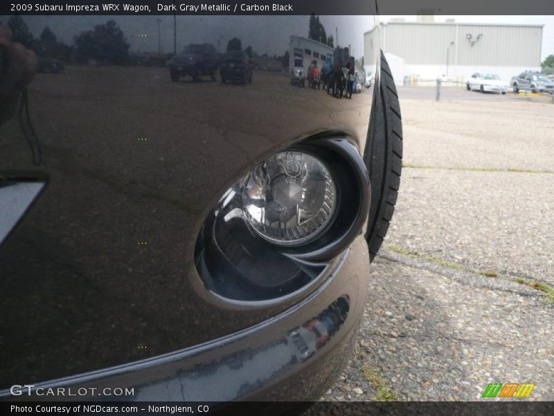 Dark Gray Metallic / Carbon Black 2009 Subaru Impreza WRX Wagon