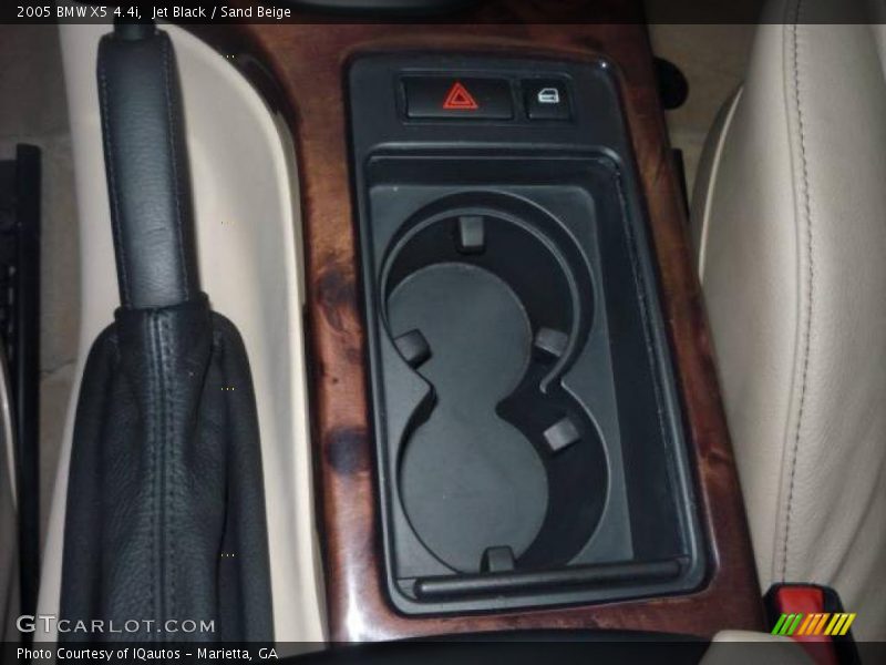 Jet Black / Sand Beige 2005 BMW X5 4.4i