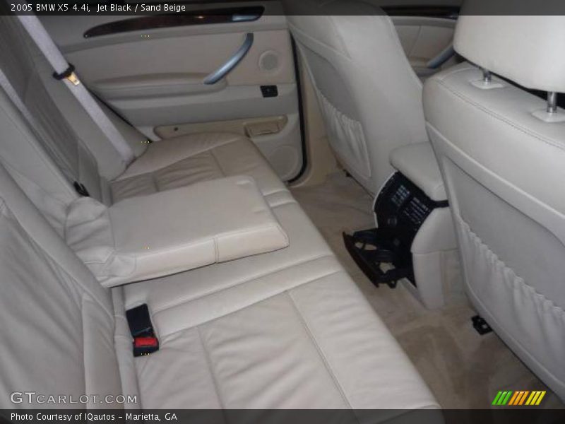 Jet Black / Sand Beige 2005 BMW X5 4.4i