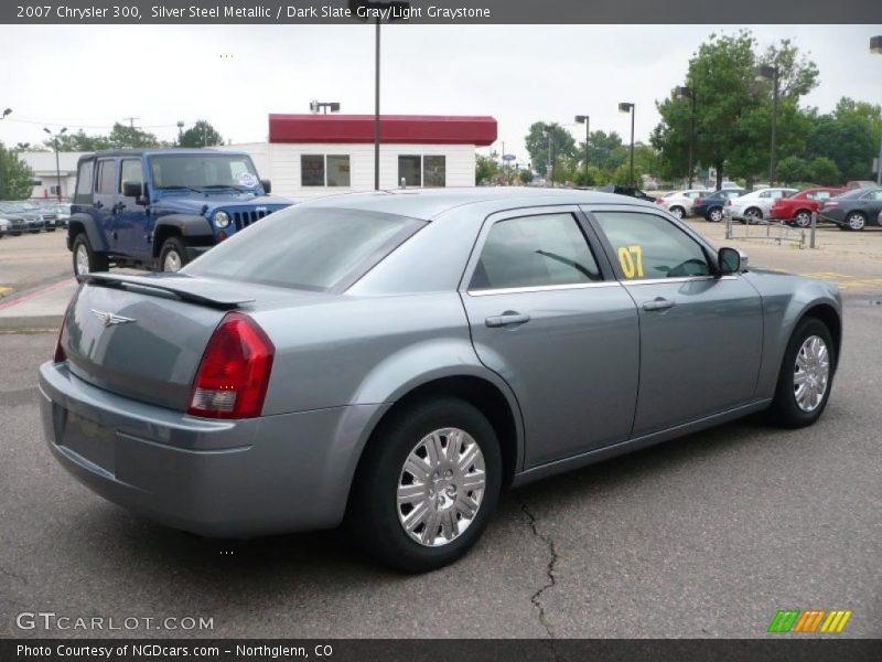 Silver Steel Metallic / Dark Slate Gray/Light Graystone 2007 Chrysler 300