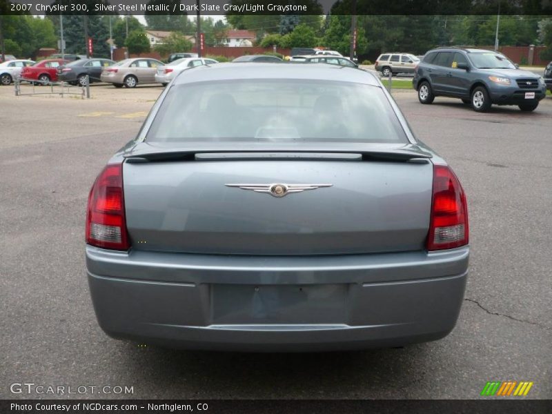 Silver Steel Metallic / Dark Slate Gray/Light Graystone 2007 Chrysler 300