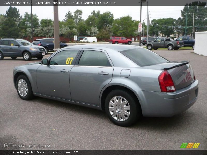 Silver Steel Metallic / Dark Slate Gray/Light Graystone 2007 Chrysler 300