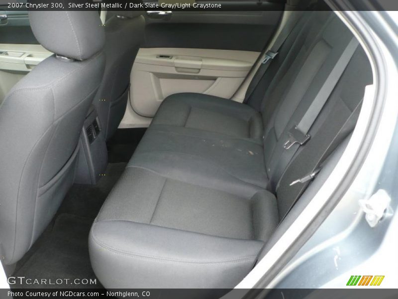 Silver Steel Metallic / Dark Slate Gray/Light Graystone 2007 Chrysler 300