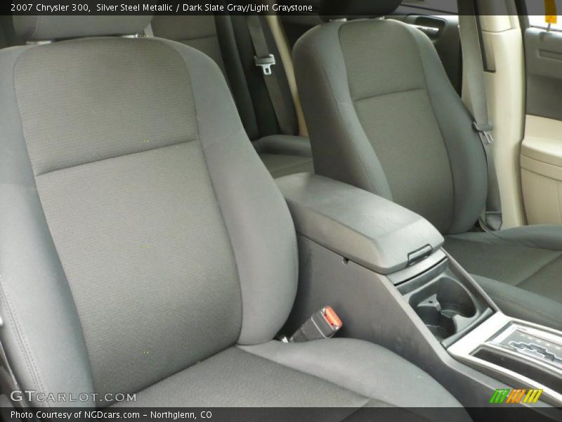 Silver Steel Metallic / Dark Slate Gray/Light Graystone 2007 Chrysler 300