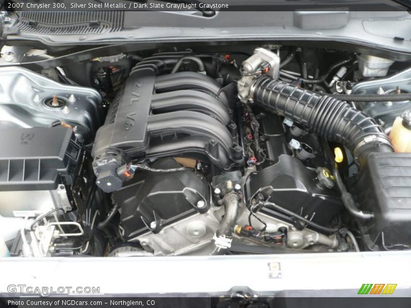 Silver Steel Metallic / Dark Slate Gray/Light Graystone 2007 Chrysler 300