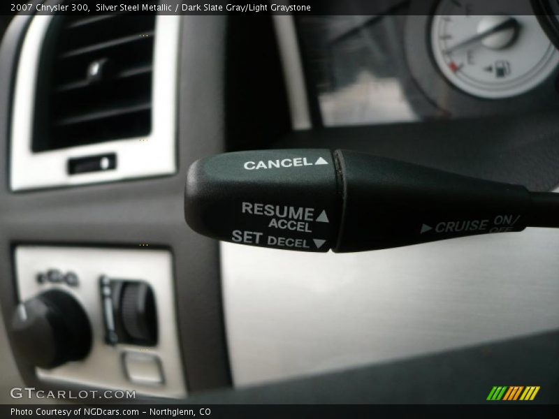 Silver Steel Metallic / Dark Slate Gray/Light Graystone 2007 Chrysler 300