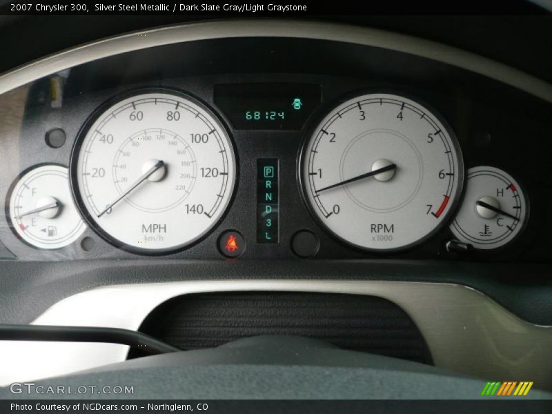 Silver Steel Metallic / Dark Slate Gray/Light Graystone 2007 Chrysler 300