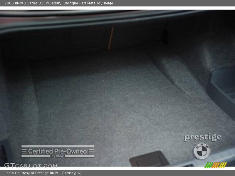 Barrique Red Metallic / Beige 2006 BMW 3 Series 325xi Sedan