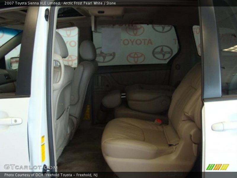 Arctic Frost Pearl White / Stone 2007 Toyota Sienna XLE Limited