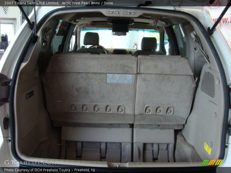 Arctic Frost Pearl White / Stone 2007 Toyota Sienna XLE Limited