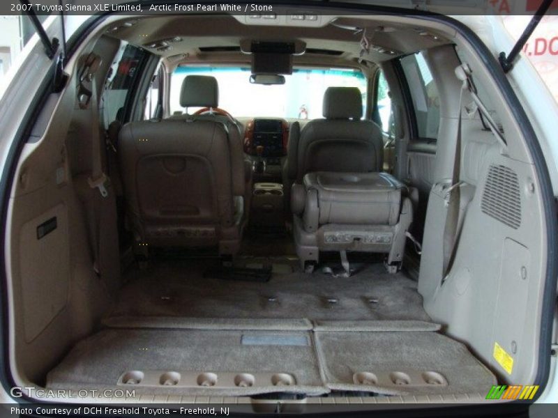 Arctic Frost Pearl White / Stone 2007 Toyota Sienna XLE Limited