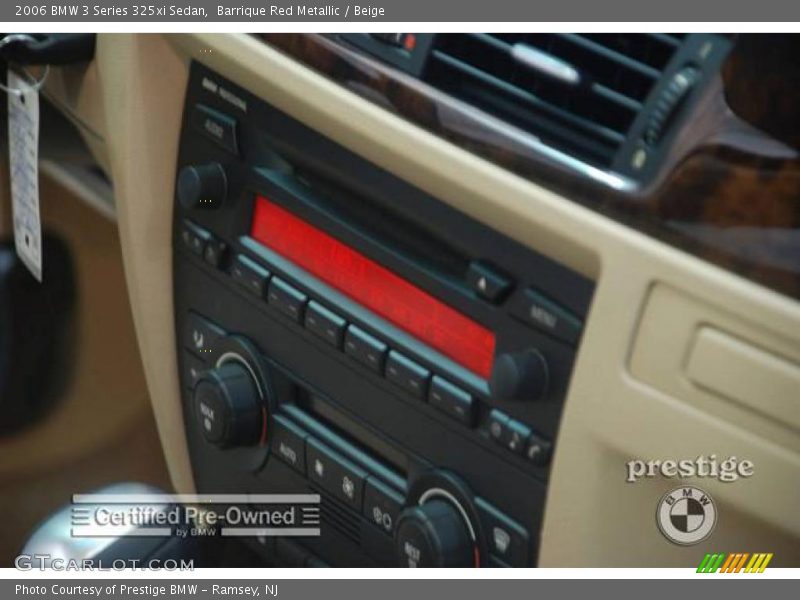 Barrique Red Metallic / Beige 2006 BMW 3 Series 325xi Sedan