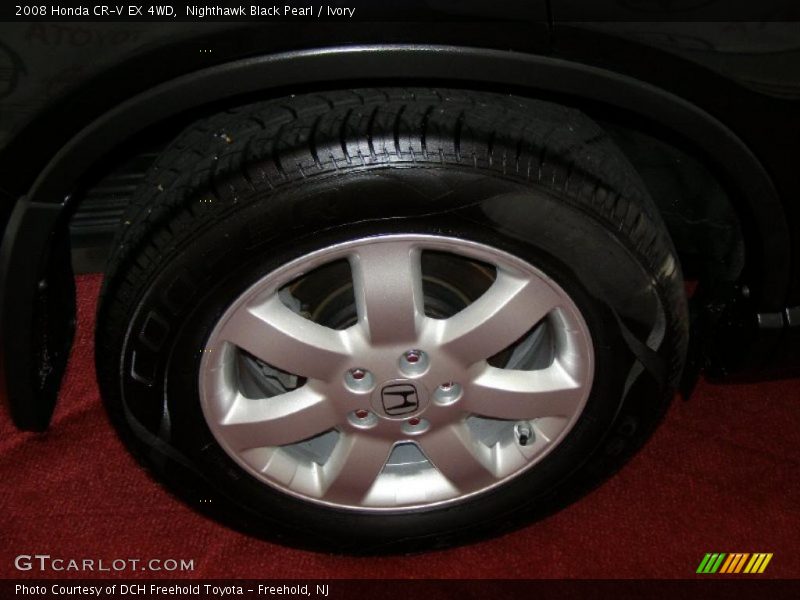 Nighthawk Black Pearl / Ivory 2008 Honda CR-V EX 4WD